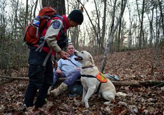 Perros y drones, el futuro de los rescates